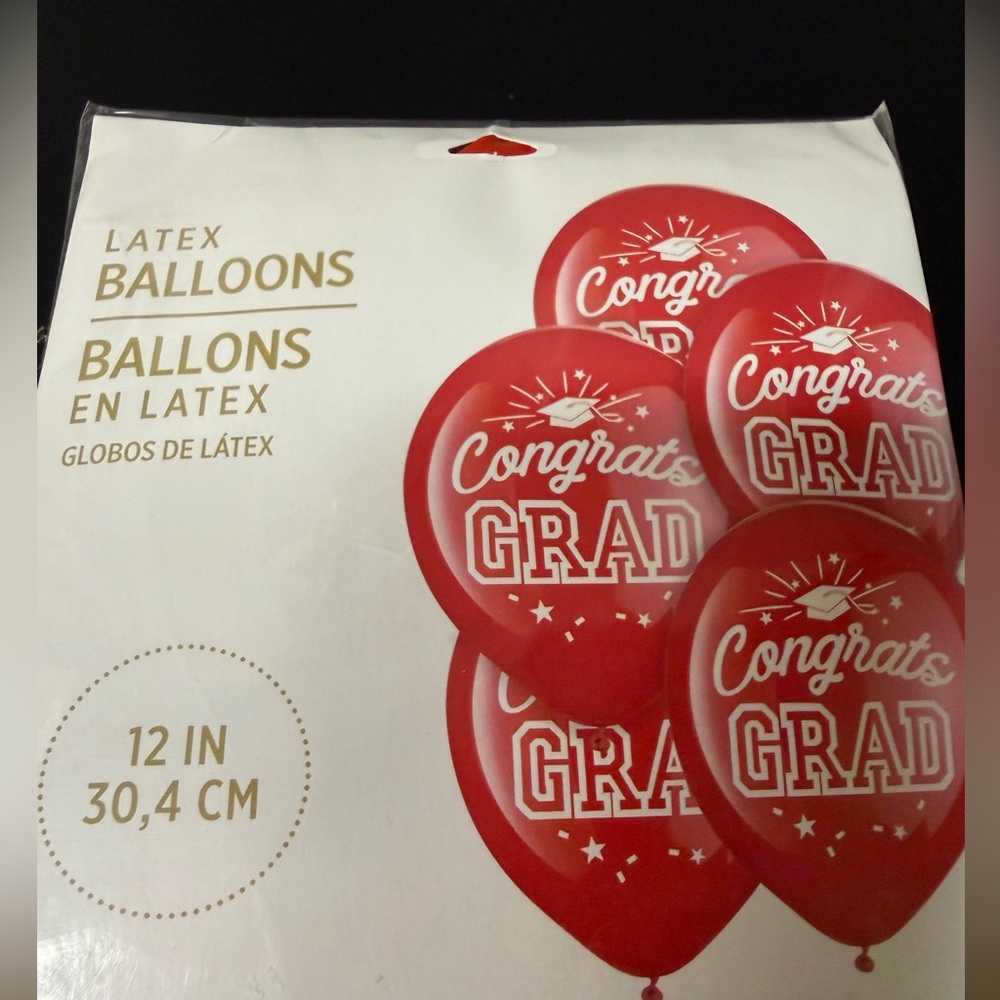 🎓 🎈Pack with 15 graduation balloons